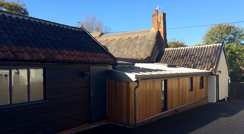 Single storey annexe, Badwell Ash